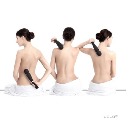 Lelo - Smart Wand - Профессиональный большой массажер, 30х6 см (черный)