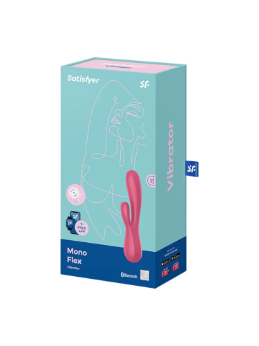 Вібратор-кролик зі смарт управлінням Satisfyer Mono Flex  - купити в Києві, Україні