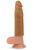 LoveToy Pleasure X-Tender Penis Sleeve Brown Add 1"- Насадка на пенис, +3 см (коричневый)