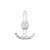 Ns Novelties Jelly Rancher Wave анальная пробка, 9.5х2.8 см (прозрачный) Ns Novelties Jelly Rancher Wave анальная пробка, 9.5х2.8 см (прозрачный)