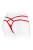 Fashion Secret Mylene Red - трусики-стринги с двойной линией бедра, S-L (красные) Fashion Secret Mylene Red - трусики-стринги с двойной линией бедра, S-L (красные)