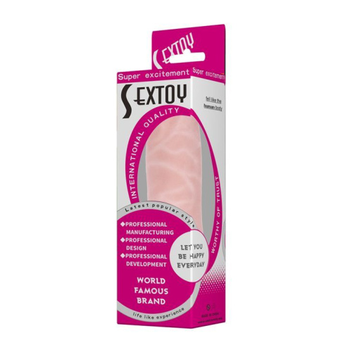 Реалістичний фалоімітатор Super Excitement Sextoy Fresh, 16 см - купити в Києві, Україні