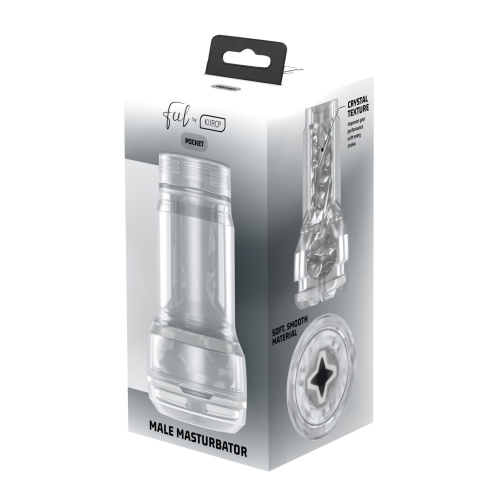 Мастурбатор Kiiroo Feel Pocket Crystal совместим с PowerBlow