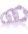 California Exotic Novelties Transparent Island Rings - Набор эрекционных колец, 3 шт