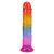 Дилдо Doc Johnson Crystal Jellies 7 Inch Сlassic Dong Rainbow, 17,8 см - купити в Україні | Секс шоп SEX-SHOP.ua