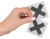 Cottelli Collection Nipple Sticker X - наклейки на соски, (чорний) - купити в Києві, Україні Cottelli Collection Nipple Sticker X - наклейки на соски, (чорний) - купити в Києві, Україні
