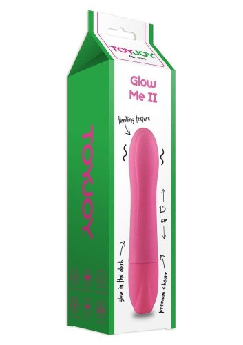 Toy Joy Glow Me II - Вибратор, 15х3 см