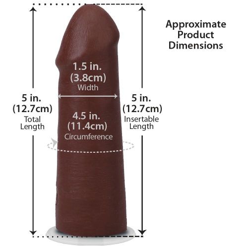 Фалоімітатор Doc Johnson The Realistic Cock ULTRASKYN 5 Inch, 12,7 см - купити в Україні | Секс шоп SEX-SHOP.ua