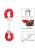 CalExotics Furry Cuffs - Наручники (красные) CalExotics Furry Cuffs - Наручники (красные)