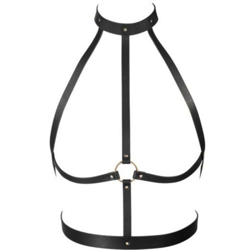 Bijoux Indiscrets MAZE - H Harness - Портупея, OS (чёрный)