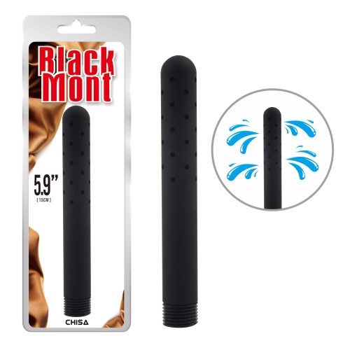 Black Mont 360° Water Flow 5.9" - Насадка для анального душа, 15х1.9 см