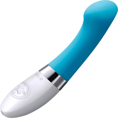 Lelo Gigi 2 - Вибратор для точки G, 16.5х3.8 см (голубой)