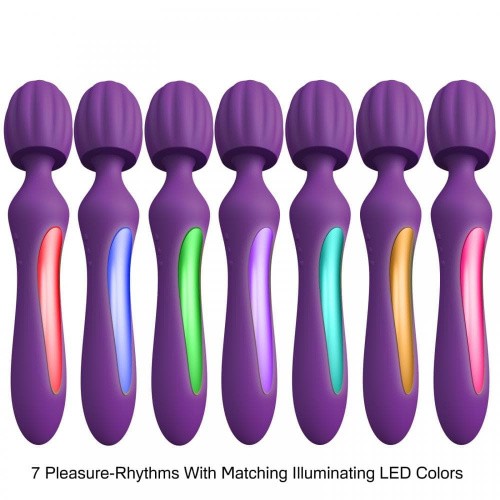 Kama Sutra Bhangra Full Body Massager - унивесальный вибромассажер со сменными насадками (черный)