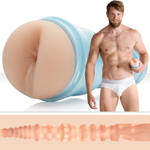Fleshlight Fleshjack Boys: Colby Keller Lumberjack мастурбатор попка, 25х8 см