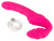 Vibrating Strapless Strap-On Pink - Безремневой страпон с вибрацией, 12х3.1 см