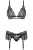 Obsessive Mixty set - кружевной эротический комплект, S/M (чёрный) Obsessive Mixty set - кружевной эротический комплект, S/M (чёрный)