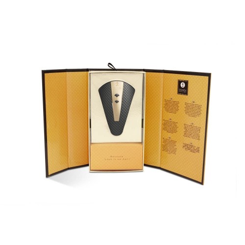 Shunga Obi Intimate Massager Black – вібратор для клітора, 11.5х7 см (чорний) - купити в Києві, Україні