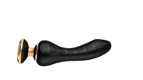 Shunga - Sanya Intimate Massager - Вібратор для точки G, 18.5х3.8 см (чорний) - купити в Києві, Україні