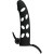 LyBaile Pretty Love Vibrating Penis Sleeve - Силиконовая насадка с вибрацией, 15.2х3.3 см