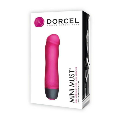 Dorcel Mini Must Magenta вибратор для клитора и точки G, 12.5х2.8 см (розовый)