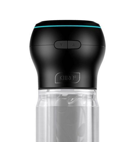 Мастурбатор Kiiroo Feel Pocket Crystal с всасывающей интерактивной насадкой PowerBlow Combo Set