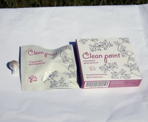 Clean Point - Фитотампоны Клин Пойнт, 1 тамон