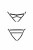 Passion Exclusive - Kelis Thong - Трусики стринги из стреп, S/M (чёрные) Passion Exclusive - Kelis Thong - Трусики стринги из стреп, S/M (чёрные)