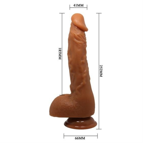 Baile - Beautiful Encounter Jason Real Dildo Latin - Фаллоимитатор, 24х4.1 см
