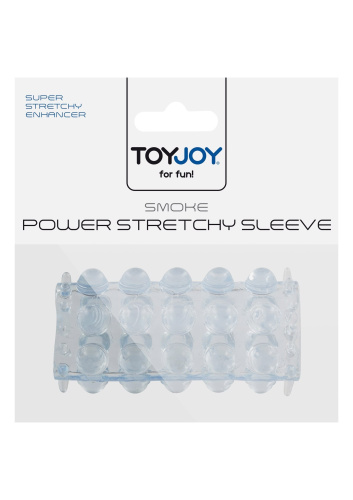 Toy Joy Power Exhty Sleeeve - Стимулююча насадка на члена, 6.5х2 см (блакитний) - купити в Києві, Україні