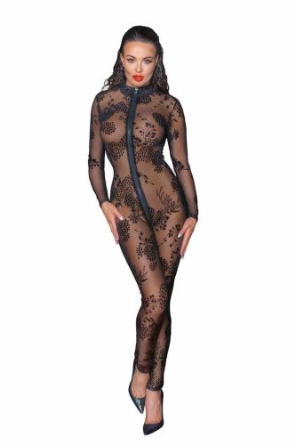 Сітчастий бодістокінг Noir Handmade F237, XXL - купити в Україні | Секс шоп SEX-SHOP.ua
