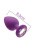 MAI Attraction Toys №48 анальная пробка с кристаллом, 8,2х3,5 см (фиолетовый) MAI Attraction Toys №48 анальная пробка с кристаллом, 8,2х3,5 см (фиолетовый)