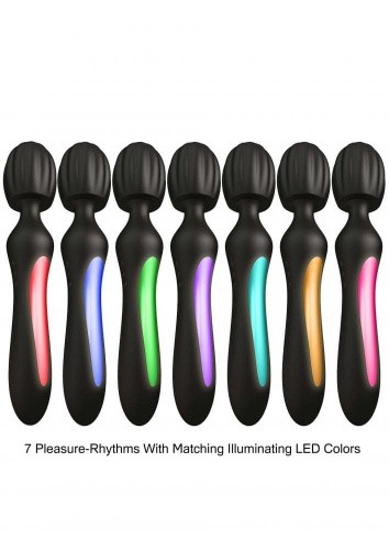 Kama Sutra Bhangra Full Body Massager - унивесальный вибромассажер со сменными насадками (фиолетовый)