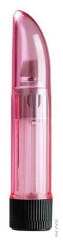 Вибратор пластиковый Crystal Clear, 13Х2,5 см  (синий)
