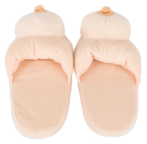 Orion Boob Slippers - Домашні капці з шикарними грудьми (бежевий) - купити в Києві, Україні