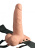 Fetish Fantasy 6 Hollow Rechargeable Strap-on with Balls - Порожнистий вібрострапон на трусиках з пультом дистанційного керування, 15х5 см - купити в Києві, Україні