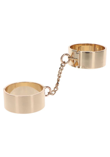 Taboom Slave Wrist Cuffs - Наручники металеві, (золотий) - купити в Києві, Україні