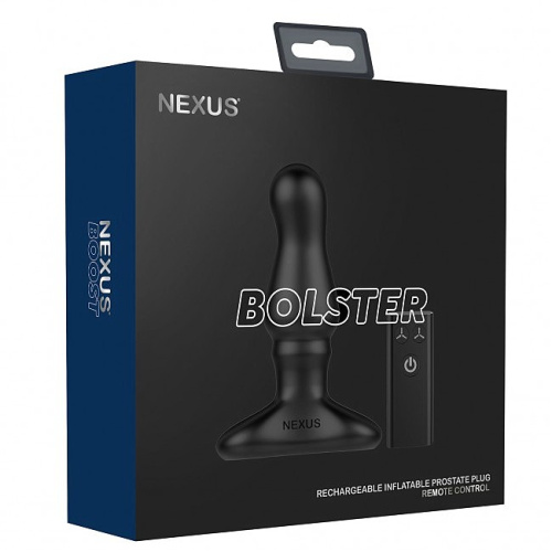 Nexus Bolster - Анальная пробка с надувным кончиком, 9.9х4 см