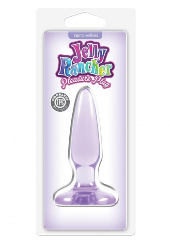 Ns Novelties Pleasure Plug Mini - Анальная пробка, 8,5х2,2 см (фиолетовый)