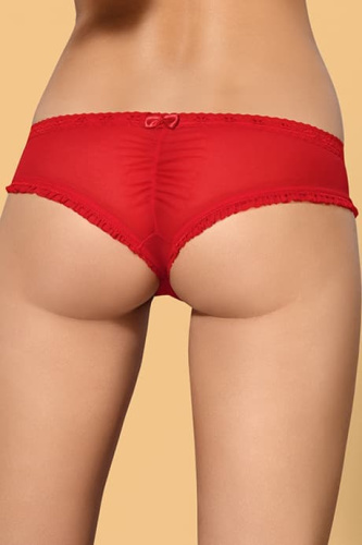 Obsessive 827-PAN-3 - Трусики, L/XL (красный)
