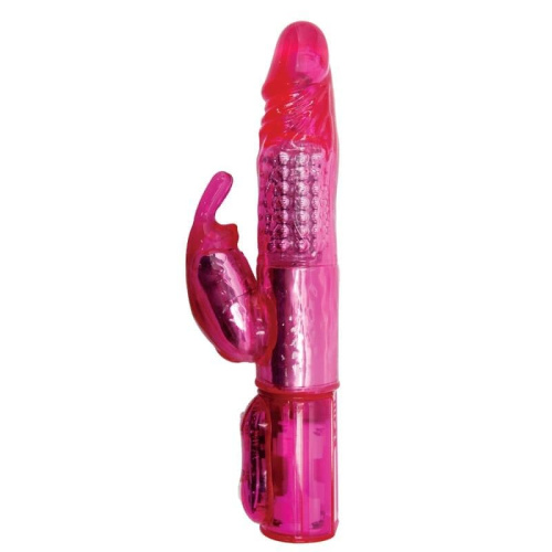 Topco Sales Eve After Dark Rabbit Vibe - шикарный вибратор-кролик,14х4.3 см (розовый)