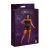Moonlight Plus Model 10 Black - эротическое мини-платье в крупную сетку, XL/XXXL (чёрный)