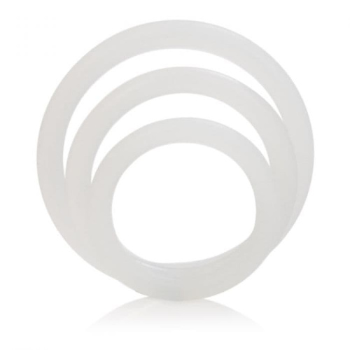 Эрекционные кольца Silicone Support Rings (телесный)