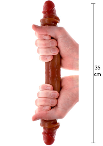 Двосторонній фалоімітатор Get Real Double Dong, 35 см - купити в Києві, Україні