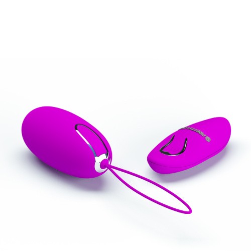 Pretty Love Joyce Vibrating Egg Purple - Виброяйцо, 7,8 см (фиолетовый)