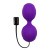 Adrien Lastic Kegel Vibe - вагинальные шарики с вибрацией (фиолетовый), 3.7 см Adrien Lastic Kegel Vibe - вагинальные шарики с вибрацией (фиолетовый), 3.7 см