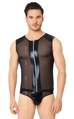 SoftLine Shirt and Shorts 4606 - Комплект білизни для чоловіків, XL (чорний) - купити в Києві, Україні