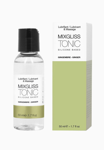 Mixgliss Tonic-Gingembre – Лубрикант на силіконовій основі з ароматом імбиру, 50 мл - купити в Києві, Україні
