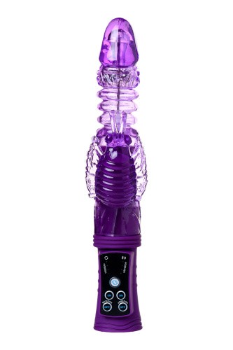 Toyfa A-Toys High-Tech fantasy - Вибратор с клиторальным стимулятором, 23 см (фиолетовый)