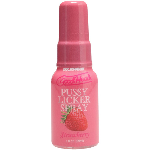 Спрей для кунилингуса Doc Johnson GoodHead Pussy Licker Spray - Клубника, 29 мл