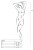 Passion BS069 - Чувственный бодистокинг, S-L (белый) Passion BS069 - Чувственный бодистокинг, S-L (белый)